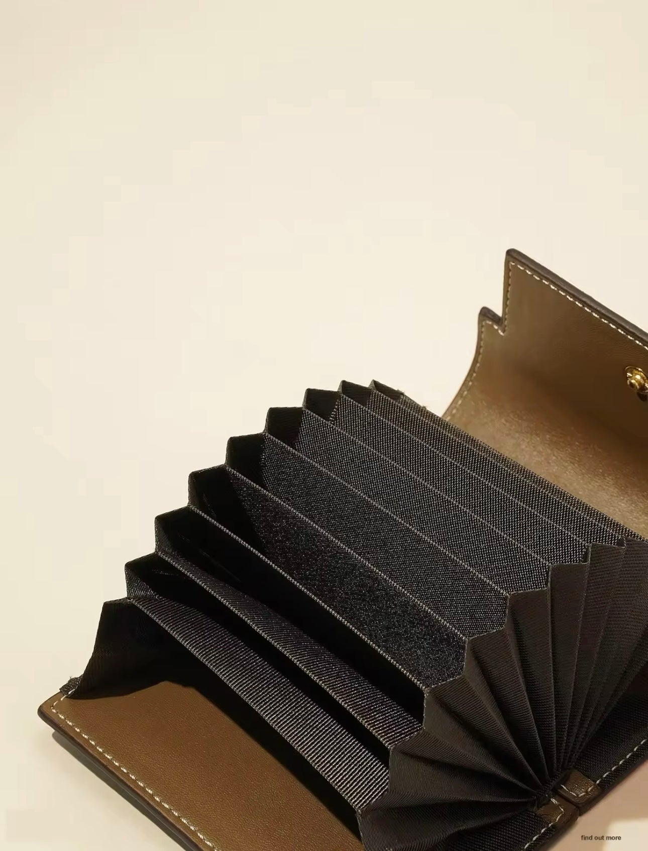 PORTE CARTES TAUPE