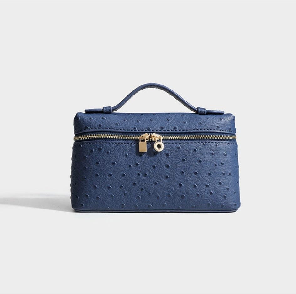 LÉNA « BLEU AUTRUCHE »