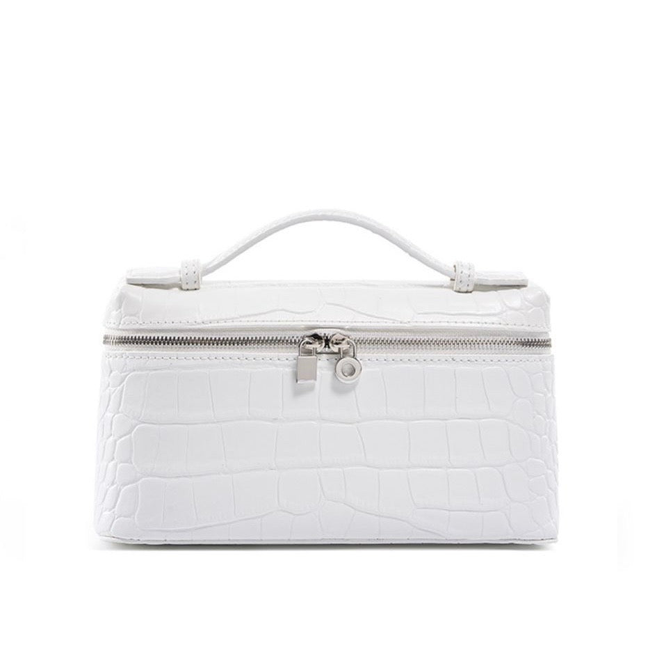 MIYA N°8 « CROCO BLANC »