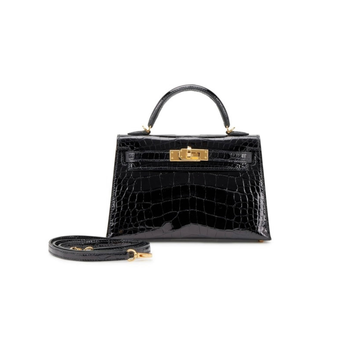 MIYA « CROCO NOIR »