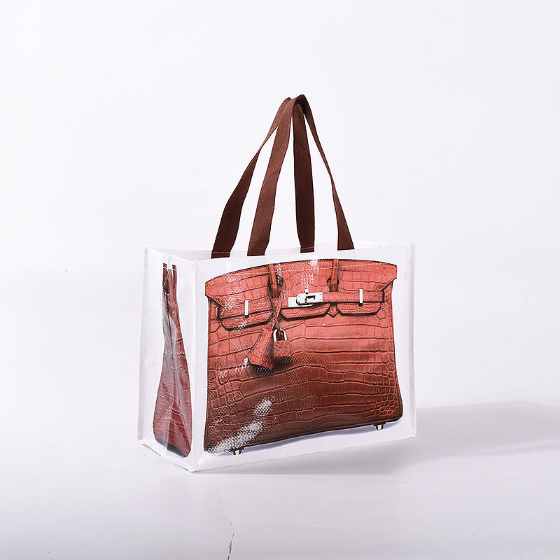 SAC DE COURSE MIYA « CROCO BROWN »