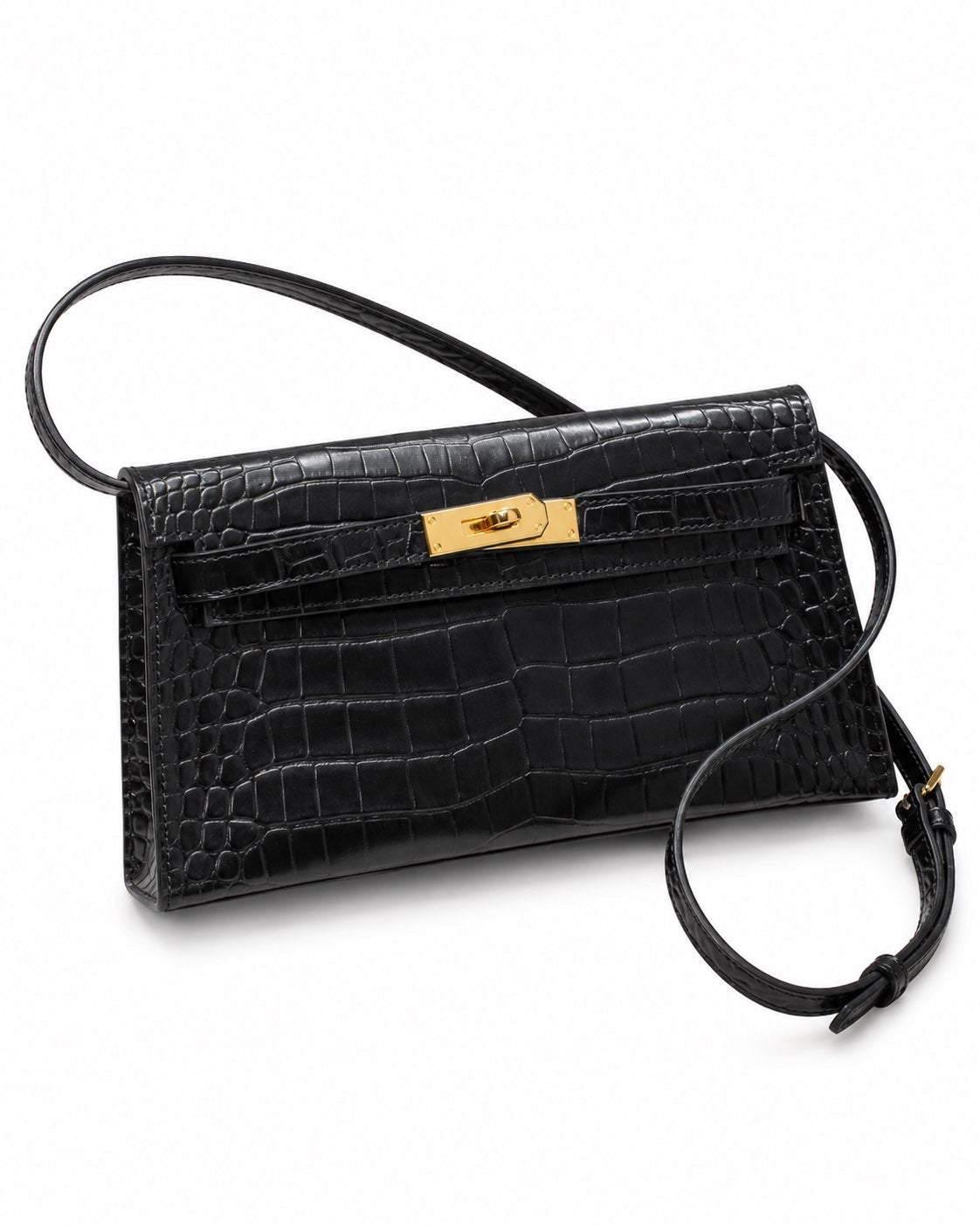 LÉA « BLACK CROCO »