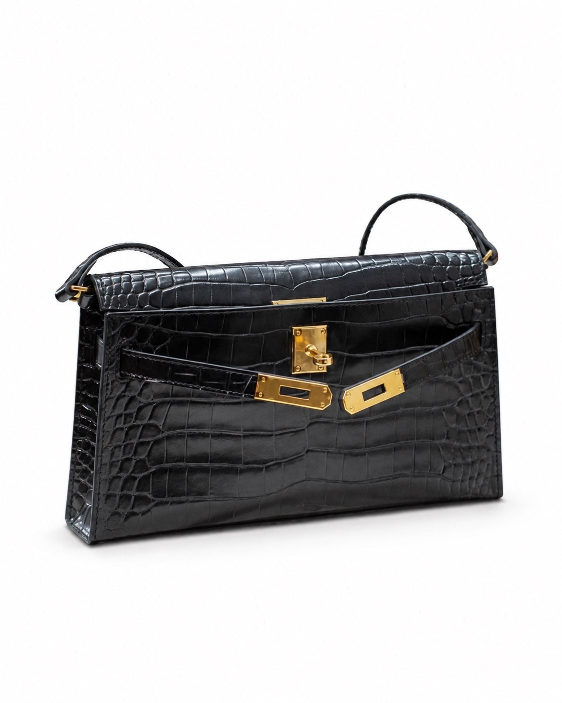 LÉA « BLACK CROCO »