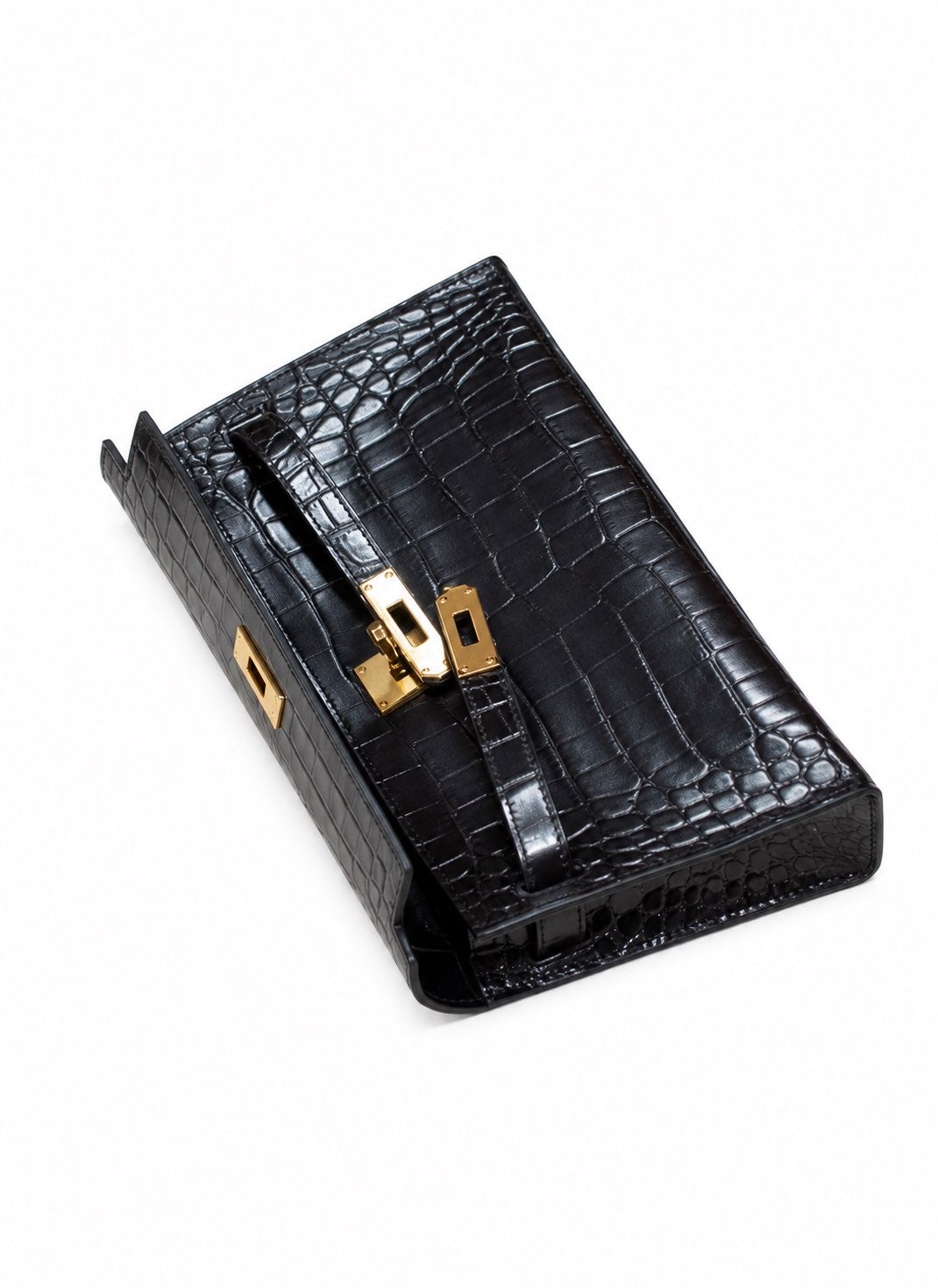 LÉA « BLACK CROCO »
