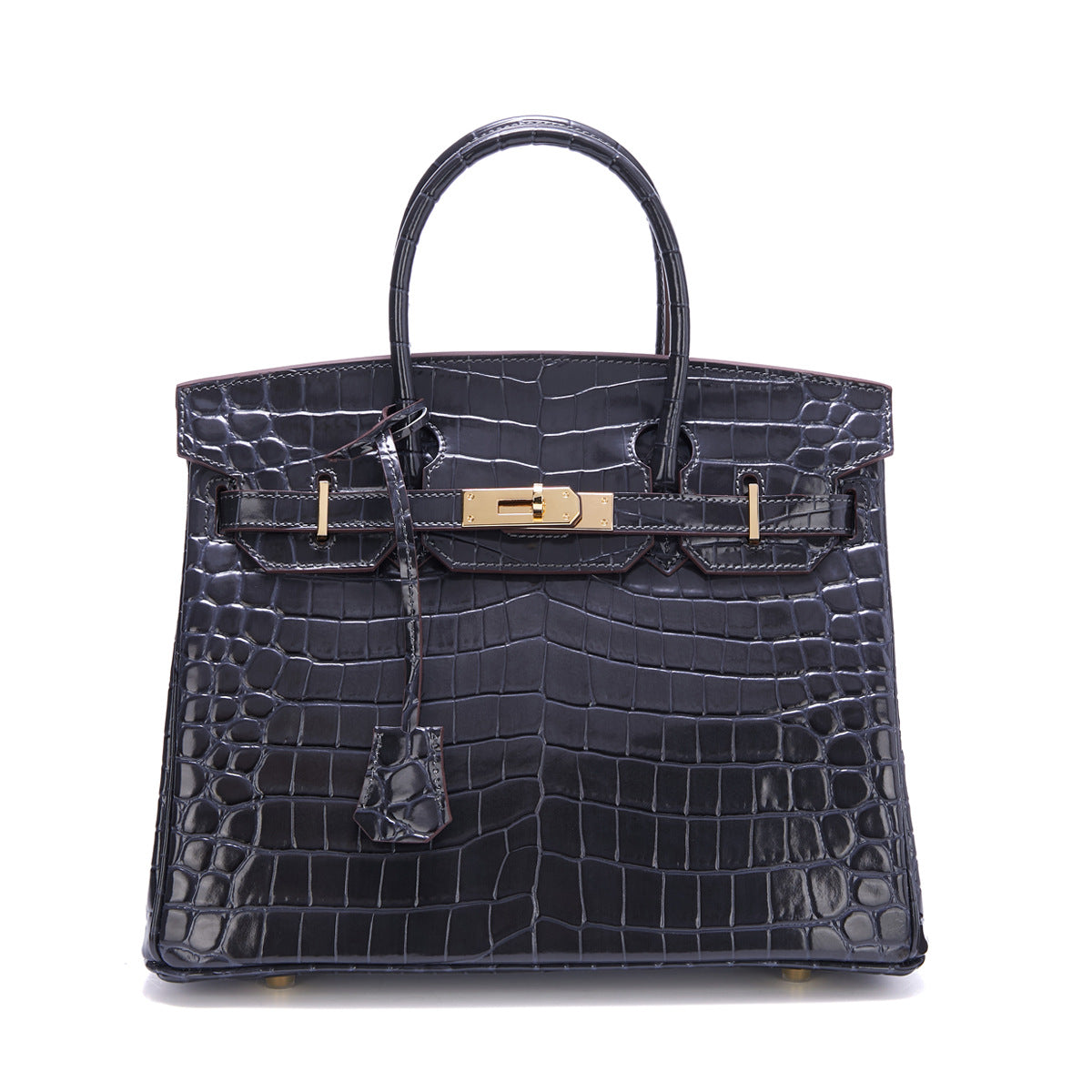 JADE « DARK BLUE CROCO »