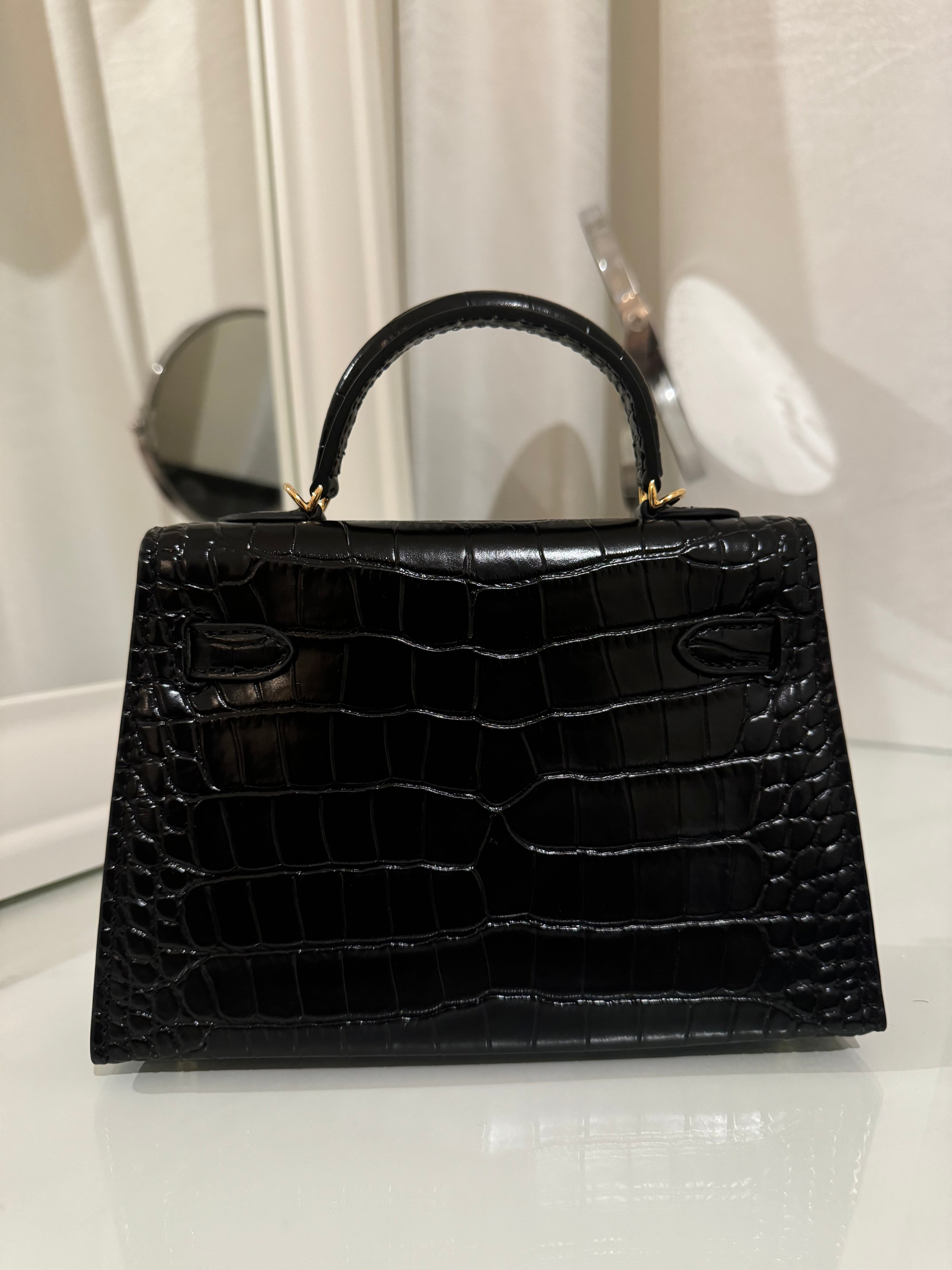 MIYA « CROCO NOIR »